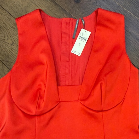 By Anthropologie Sleeveless Square-Neck Mini Dress  NWT Size 6 C11-151 - Picture 5 of 8